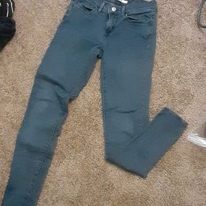 Levi's 710 Super Skinny blue jeans, size 27,